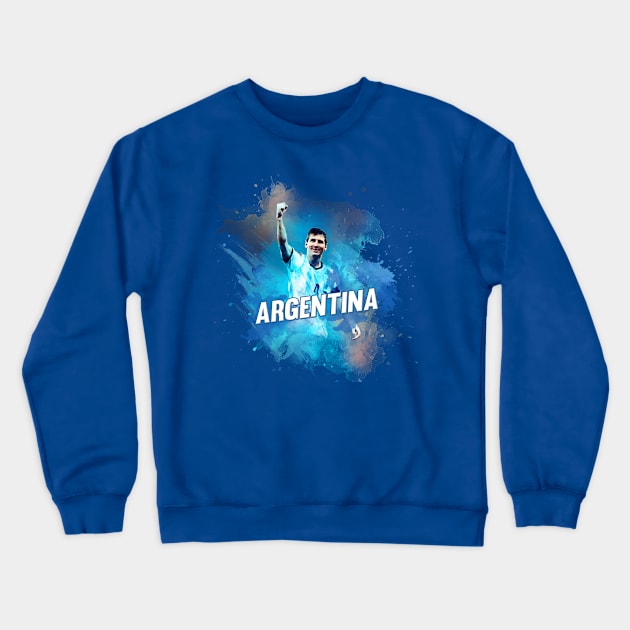 Go Argentina! Crewneck Sweatshirt by Aefe